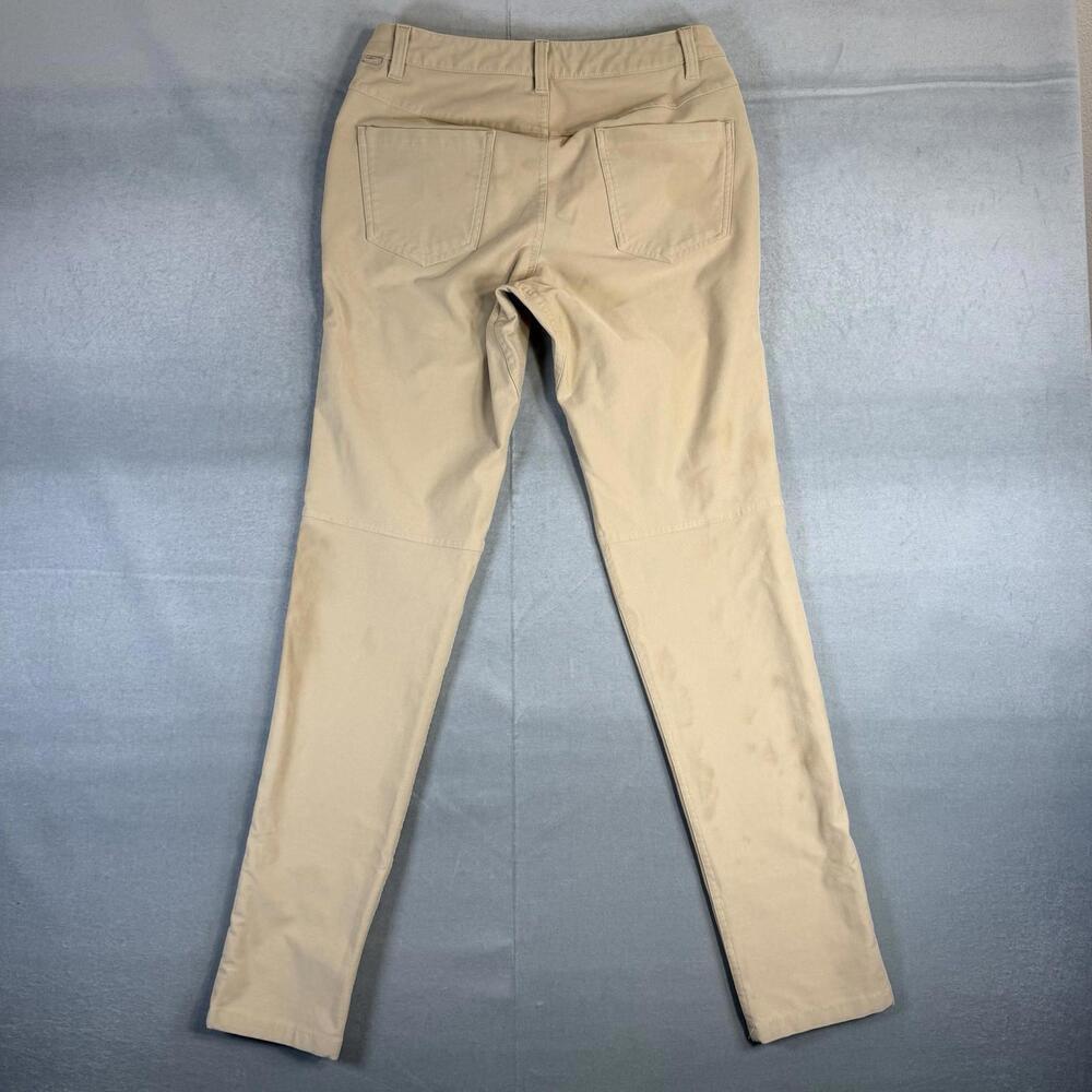 Lululemon ABC Pants Men 28 Tan Utilitech Slim Fit Chino 5 Pocket Stretch - Picture 3 of 8